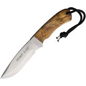 Aitor 16203 Alamo Satin Fixed Blade Knife Olivewood Handles