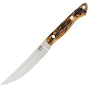 Bark River 12062BAS Mini Sportsman Fixed Blade Knife Stag Bone Handles