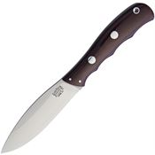 Bark River 03123MBU Canadian Special Satin Fixed Blade Knife Burgundy Handles
