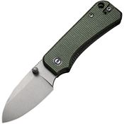 Civivi 19068SB1 Baby Banter Linerlock Knife Green Handles