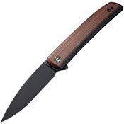 Civivi 20063B1 Savant Framelock Knife Wood Handles