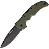 Cold Steel 27BSODBK Recon 1 Lockback Knife OD Green