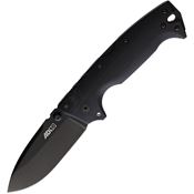 Cold Steel 28DDBKBK AD-10 Black Lockback Knife Black Handles