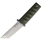 Cold Steel 17DAODSW Kyoto II Stonewash Fixed Blade Knife OD Green Handles