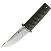 Cold Steel 17DBODSW Kyoto II Satin Fixed Blade Knife OD Green Handles