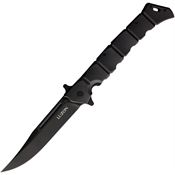 Cold Steel 20NQXBKBK Large Luzon Black Linerlock Knife Black Handles