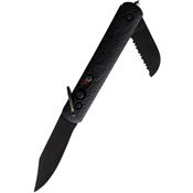 Colonial 555 Auto Law Enforcement Black Knife Black Handles