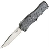 Hogue 34052 HO34052 Auto Exploit Out-The-Front Tumbled Knife Gray Handles