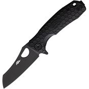 Honey Badger 1355 Small Linerlock Knife Black Handles