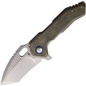 Kizer 4600C1 Mini Paragon Linerlock Knife Green Handles