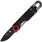 Mantis M3 Churchkey 1 Framelock Knife Black Handles