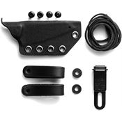 MKM-Maniago KSMA01 Black Leather Kydex Sheath For Maniago Knives