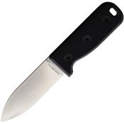 Ontario 7504SEC Black Bird Sk-4 Second Stainless Fixed Blade Knife Black Handles