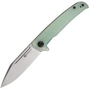 SenCut 12B Brazoria Linerlock Knife Jade G10 Handles