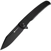 SenCut 12A Brazoria Linerlock Knife Black G10 Handles