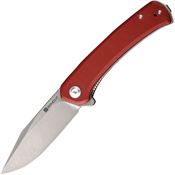 SenCut 05AV1 Snap Linerlock Knife Burgundy G10 Handles