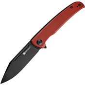 SenCut 12C Brazoria Linerlock Knife Burgundy G10 Handles