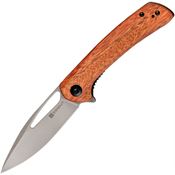 SenCut 07A Honoris Linerlock Knife Wood Handles