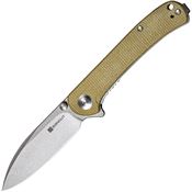 SenCut 03E Scepter Linerlock Knife Green Handles