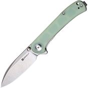 SenCut 03C Scepter Linerlock Knife Jade Handles