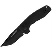 SOG 15380957 Auto Sog-Tac Com AU-XR Lock Black Tanto Knife Black Handles