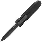 SOG 15610157 Auto Pentagon OTF Blackout Black Knife Black Handles