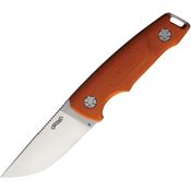 Walther 50862 HBF1 Satin Fixed Blade Knife Orange Handles