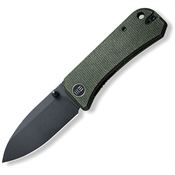 WE 2004J Banter Linerlock Knife Green Handles