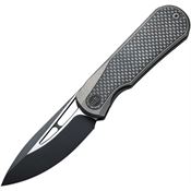 WE 210332 Baloo Framelock Knife Carbon Fiber Handles