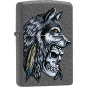 Zippo 09071 Wolf Skull Lighter