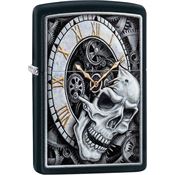 Zippo 08846 Skull Clock Design Lighter