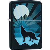 Zippo 09072 Wolf And Moon Lighter