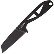 Bradford GCDLC G-Cleaver ELMAX One Piece Black Fixed Blade Knife Black Handles