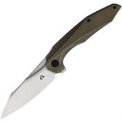 CMB 11C Dagon Framelock Knife Bronze Handles