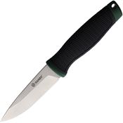 Ganzo 806GR Stonewash Fixed Blade Knife Black/Green Handles