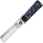 Gerber 3733 Jukebox Linerlock Knife Marble Acrylic Handles