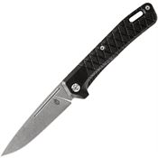 Gerber 4070 Zilch Linerlock Knife Black Handles