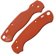 Glow Rhino KSP2SOG Spyderco Para2 Scales Orange