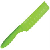 Kai 5071 Komachi 2 Series Nakiri Green Knife Green Handles