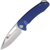 Medford 0384TQ37TM On Belay Framelock Knife Blue Titanium Handles