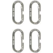 Nite Ize 05263 MicroLink Carabiner Pk 4