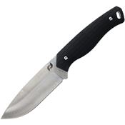 Schrade 1159309 Exertion Satin Fixed Blade Knife Black Handles