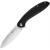 SenCut 210031 San Angelo Linerlock Knife Black Handles