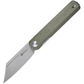 SenCut A08B Bronte Linerlock Knife Green Handles