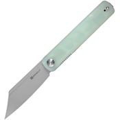 SenCut A08C Bronte Linerlock Knife Jade Handles