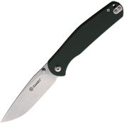 Ganzo 6804GR Linerlock Knife Green Handles