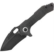 Kizer 4600C2 Mini Paragon Linerlock Knife Black Handles