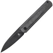 Kizer 4499C2 Fiest XL Linerlock Knife Black Handles
