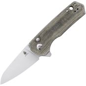 Kizer 3541C1 Lieb M Linerlock Knife Green Handles