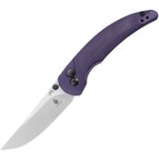 Kizer 3601C2 Chili Pepper Knife Purple Handles